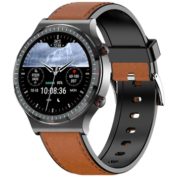 Smart Watch G08 Homens/Classe Médica ECG PPG Medição Saúde de Monitoramento 24H da frequência Cardíaca Tracker Pressão Arterial de Oxigênio Smartwatch